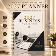 2027 Business Planner For Small & Entrepreneurs - Compact Monthly & Weekly Planner With Budget , Exp