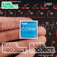 INTEL CORE i3 GEN 11 STICKERS FLEXIBLE RAISED STICKERS PC STICKERS PROCESSOR STICKERS