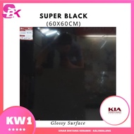 Dijual Granit Lantai 60x60 Super Black KIA Murah