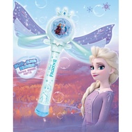 Disney Frozen Bubble Wand Toy Girl Blowing Bubble Machine Big Bubble Waterproof Light Magic Wand