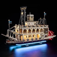 BRIKSMAX 2.0 Light Kit for Lego River Steamboat -Innovative Led Lighting Compatible with Lego Ideas 