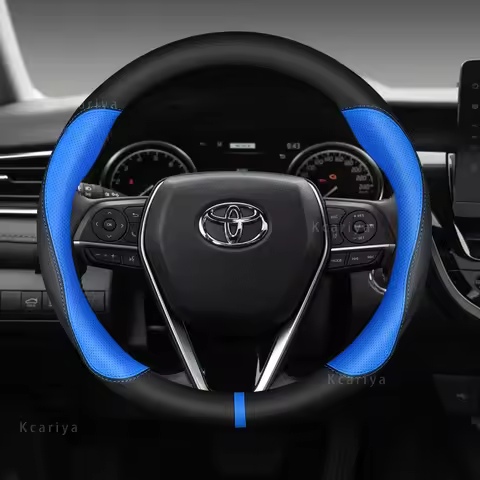 New car leather steering wheel cover For Toyota CHR Rav4 Toyota Toyota yaris Wildlander RAV4 LE AWD