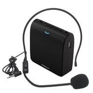 Rolton Portable Microphone Loud Speaker Mini Voice Amplifier with USB TF Card FM Radio for Teacher T