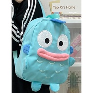 beg sekolah lelaki beg sekolah budak lelaki Backpack Cute Clownfish Funny Cartoon