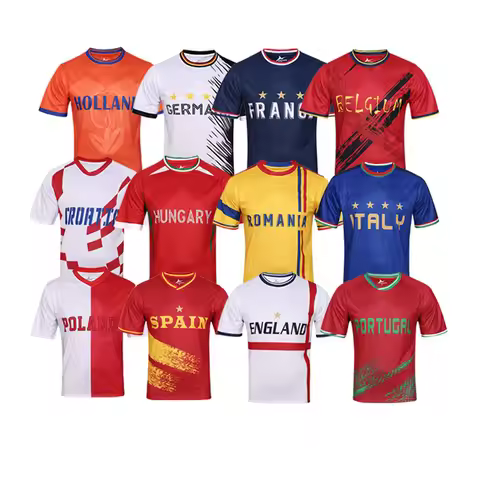 2024 National Team France Germany Football Jersey Popular Jersey Belgium Croatia Soccer Uniform Fans