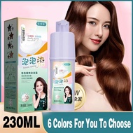 【Lowest Prices Online】 New Organic Natural Hair Dye Extract Black Hair Color Dye Shampoo For Cover Gray White Hair 230ml