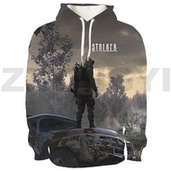 [เหวิน] S.t.a. L.k.e.r. 2หัวใจของเงา Pullovers 3D ยิงสงครามเกม Stalker เสื้อผ้าผู้ชายเสื้อฮิปฮอปชุดล