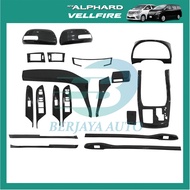 Toyota Alphard Vellfire AGH20 AH20 ANH20 (2008-2015) Hiasan Penutup Dalaman Karbon Berjaya Auto Akse