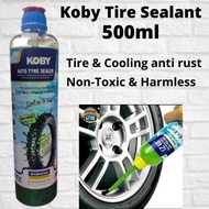 ♞BUY 1 TAKE 1Koby Tire Sealant for Tubeless/Tire Sealant for Motorcycle/Tire Sealant for Car 500ml!