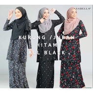 SABELLA KURUNG & JUBAH HITAM PELBAGAI SIZE #BLACK #HITAM #KURUNG HITAM #JUBAHHITAM #SABELLA #BLACK #