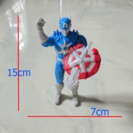 Captain America model with many swivel joints and accessories - nobox product