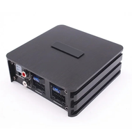 DC-12V 4CH Power Amplifier RMS 4x60W Car Audio Lossless Upgrade Plug and Play Audio Amplifier for Ca