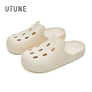 Utune Dép đi trong nhà cho nữ Dép đi trong nhà bãi biển mùa hè ngoài trời Giày đế bằng Chống Dép lê 