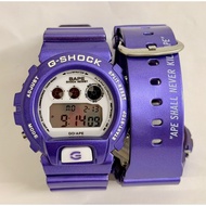 G SHOCK DW6900 CRAZY COLOUR BAPE PURPALE JAM TANGAN