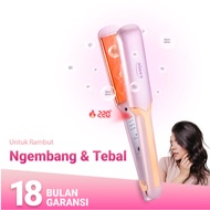 AIUEO 3-in-1 Hair Straightener 220°C Nano Silver Hair Straightener - Curly - Blow