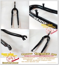 Fork Genio 26 Standar Drat MTB V Brake Hitam