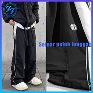 💥(MY STOCK) Seluar kasual Amerika seluar longgar hitam seluar tracksuit seluar longgar lelaki seluar