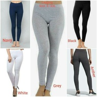 LEGGING COTTON ELASTIC & Inner Baju Lengan Panjang Cotton 100% PEREMPUAN / LADIES Full Stretch Saiz 