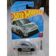 Hotwheels Grey Fiat 500e