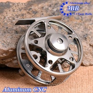 Aluminium Fly Fishing Reel 4000 5000 6000 Series Left/Right Hand Interchangeable CNC Machine Fly Fis