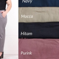 KATUN Jumbo Work PANTS - Waist Circumference MAX 130CM Cotton STRETCH BAGGY PANTS BIGSIZE FIT TO 3XL