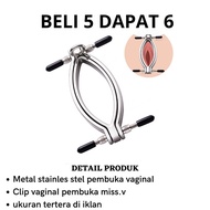 d814 Clip alat pembuka vaginaI stainles stel Alat Bantu Wanita BDSM