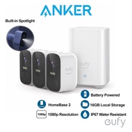 Eufy Security by Anker eufyCam 2C 3-Cam Kit, CCTV Wireless Camera Outdoor Security Camera HD 1080p Home Camera T8832