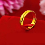 ของขวัญวาเลนไทน์ที่ดีที่สุด หวนทอง แหวนแฟชั่น สีทอง ผิวเงาสวย ปรับขนาดได้ แหวนทองแท้ 1สลึง มีการรับประกัน ลายโปร่งหน้ามน น้ำหนัก (0.6 กรัม) มาตรฐาน 96.5% 1สลึง ทอง แหวนทอง1กรัมแท้ ต่างหูแฟชั่น ผญ สร้อยข้อมือทอง กำไลทองแท้