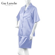 ชุดนอน Guy Laroche ผ้าซาติน (เสื้อ+กางเกงขาสั้น)  FG3767 GV3751 ผ้าซาติน เกรดพรีเมี่ยมนุ่มลื่น ชุดเซ็ต กางเกงขาสั้