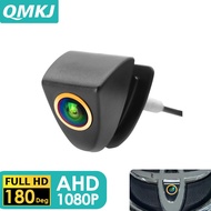Qmkj 4K AHD 1080P HD รถด้านหน้าโลโก้กล้องสําหรับ Toyota Camry Corolla RAV4 REIZ Land Cruiser Prius H