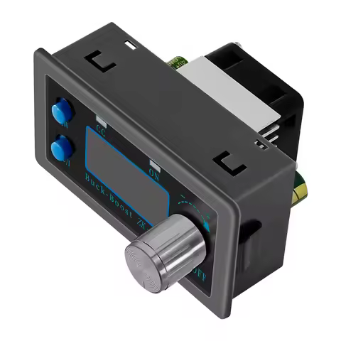 ZK-5KX DC Buck-Boost Converter 5A Max Adjustable Regulated Laboratory Power Supply 0.6-36V LCD Displ