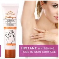 Collagen Underarm Whitening Cream [701] for sensitive areas. Collagen & 3 days Quick Whitening.