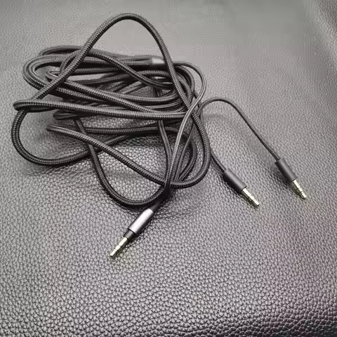 Original X3 Headphone Cable for Philips Fidelio X3 Headphones Cables Cords Wire 3.5mm to Dual 3.5mm