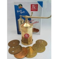 Muruku Maker Brass Gold / Muruku Maker / Acuan Muruku Tembaga Murukku Mould / Murukku Maker Acuan Pu