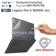 Body Protector Lenovo Legion Pro 5 16IRX9 2024 - KAKAY Premium 3-pcs MATTE Vinyl