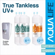 Wells True Tankless UV+ Compatible Replacement Water Purifier Cartridge Filter