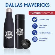 TERMOS DALLAS MAVERICKS - TUMBLER THERMOS CUSTOM DESIGN LOGO DALLAS MAVERICKS