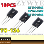 10pcs BT134-600E Two-Way Controllable Silicon TO-126 BT134-800E BT134-500E BT134 Triode