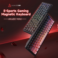 AJAZZ AK680MAX HE 8000Hz Rapid Trigger Keyboard, 0.01mm RT Accuracy Wired Gaming Keyboard With Magne