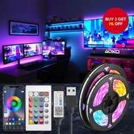 1-20 Meter RGB LED Light Strip 5V USB Bluetooth APP Adjustable TV Wall Lighting  1-20 Meter Jalur La