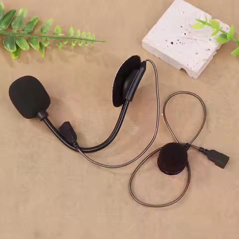 New For Cardo Freecom/Spirit Motorcycle Helmet Bluetooth Intercom Soft Wire Microphone Hard Wire Mic