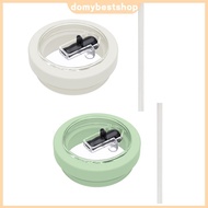 Reusable Tumbler Cover with Straw Dustproof Tumbler Lids Spill Proof Tumbler Cover for Stanley 40oz 