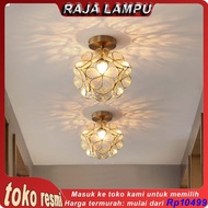 [King Of Lights] Household Luxury ceiling Lights/LED Decorative Flower ceiling Lights/Minimalist Crystal Chandelier Round ceiling Lights/Including Light Bulbs E27