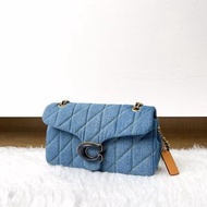 Original Coach Quilted Tabby 26 Denim