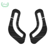 Car Stainless Steel Seat Belt Panel Cover Frame Interior Trim Accessories for  Alphard 40 Series 2023+ Replacement Black