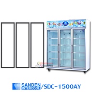 ขอบยางประตูตู้แช่ Sanden Intercool รุ่นSDC-1500AY (ตู้แช่ 3 ประตูใหญ่)ของแท้