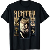 Marvel Comics Retro Classic Sentry Multiple Panel Shot T-Shirt