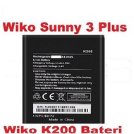 Wiko Sunny 3 Plus / Sunny 4 (K200 / W-K130 ) battery Wiko Sunny 3 Plus 3+ Sunny 4 K200 W-K130 Bateri