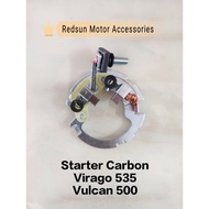 Vulcan 500 VN500 Virago 535 XV535 Starter Carbon