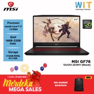 MSI Katana GF76 12UDO-224 /Intel Core i7-12700H /16GB-32GB RAM /512GB SSD /17.3" FHD 144H /NVD RTX3050Ti 4GB /W11 /2 YRS